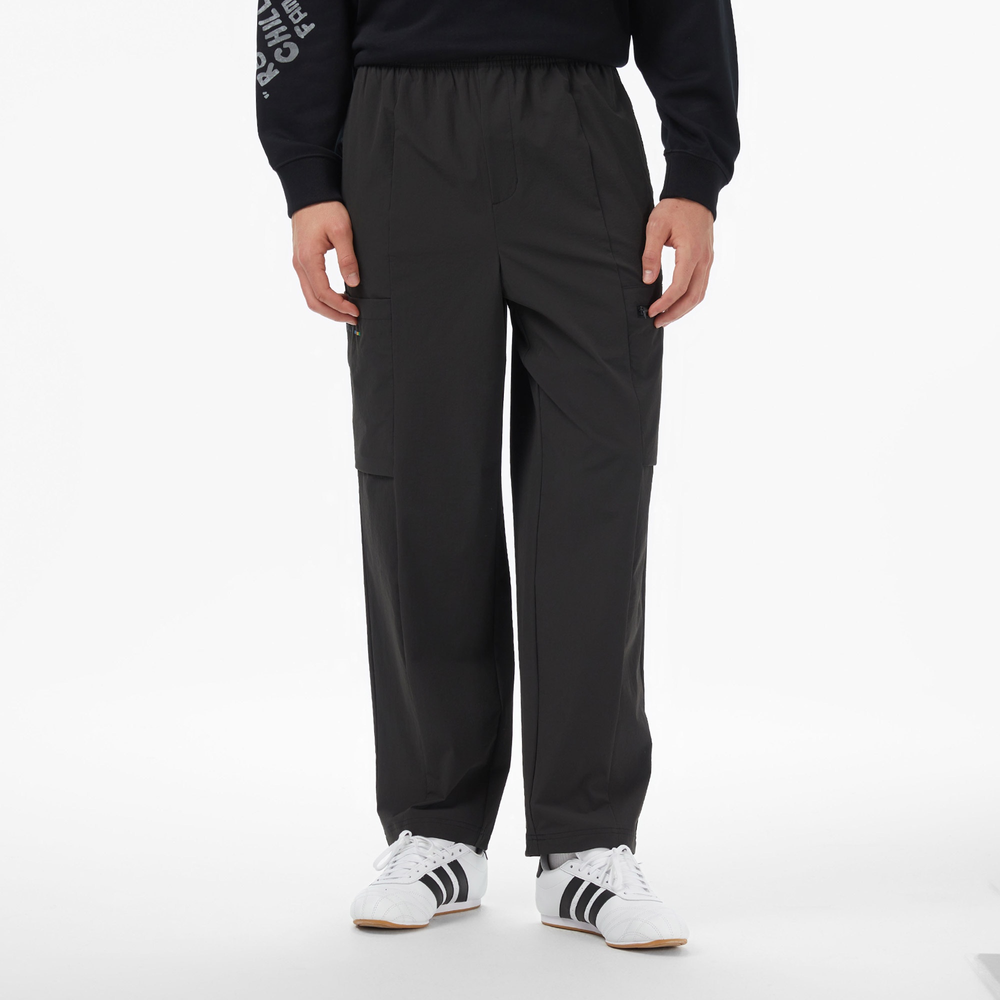 Anta Iconic Erkek Siyah Eşofman Altı