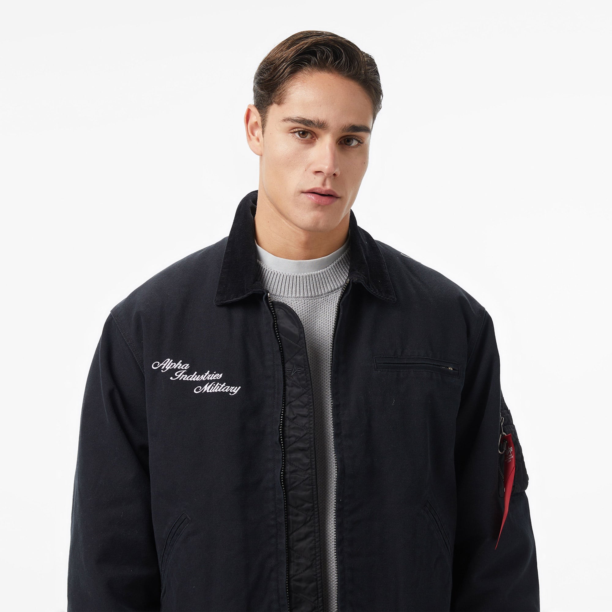 Alpha Industries Military Erkek Siyah Mont