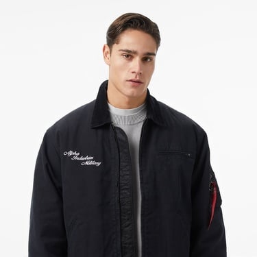  Alpha Industries Military Erkek Siyah Mont