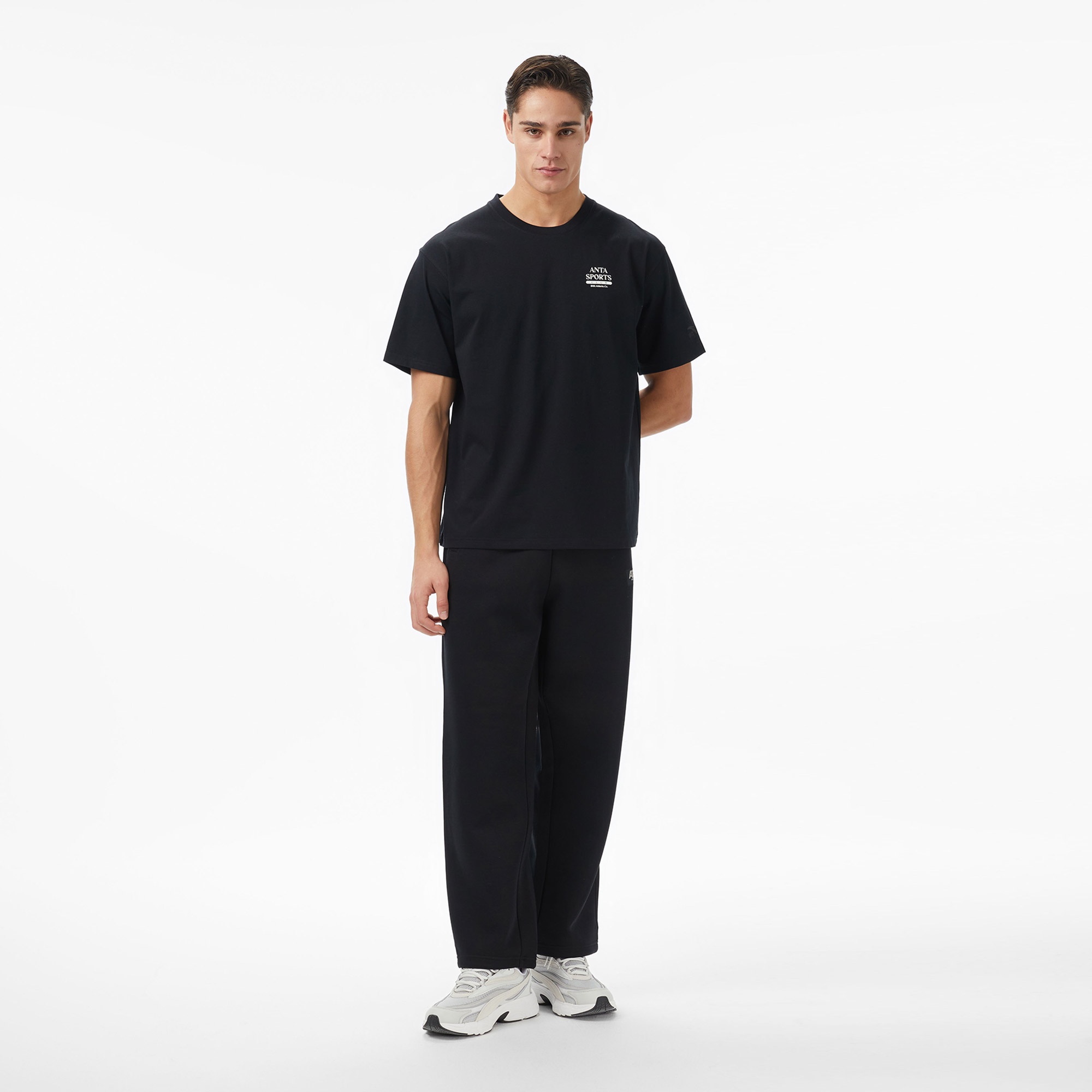 Anta Beach Party Erkek Siyah Tişört