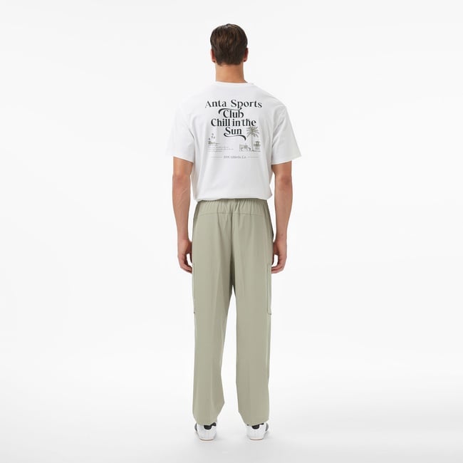  Anta Iconic Erkek Haki Eşofman Altı