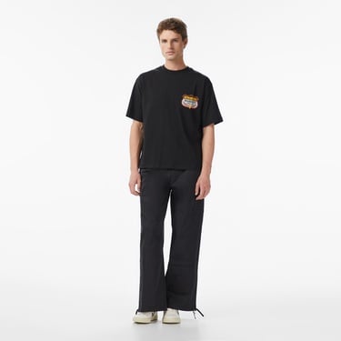  Market Smiley Burnt Rubber Erkek Gri T-Shirt