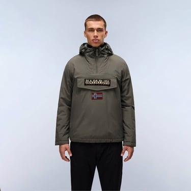  Napapijri Rainforest Winter 3 Erkek Yeşil Mont