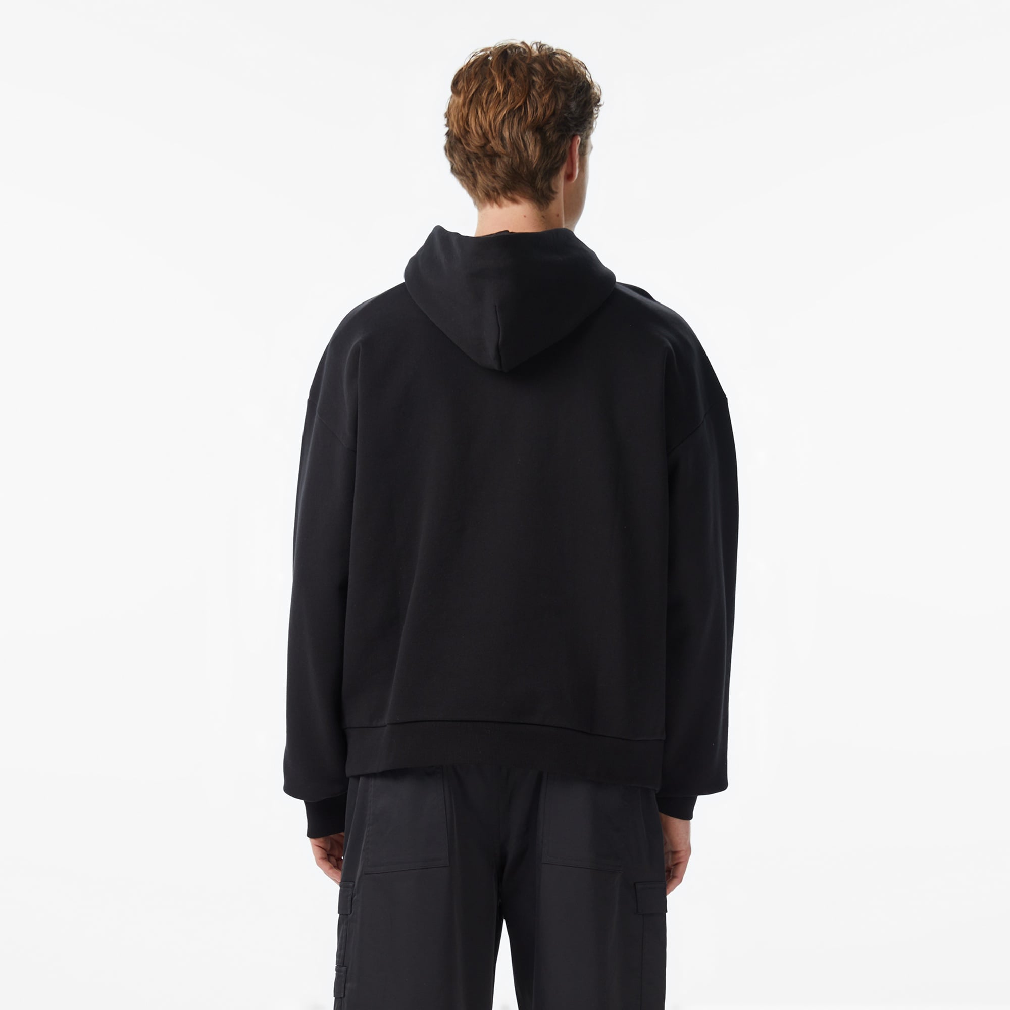 Market Smiley Call My Lawyer Bear Erkek Siyah Hoodie