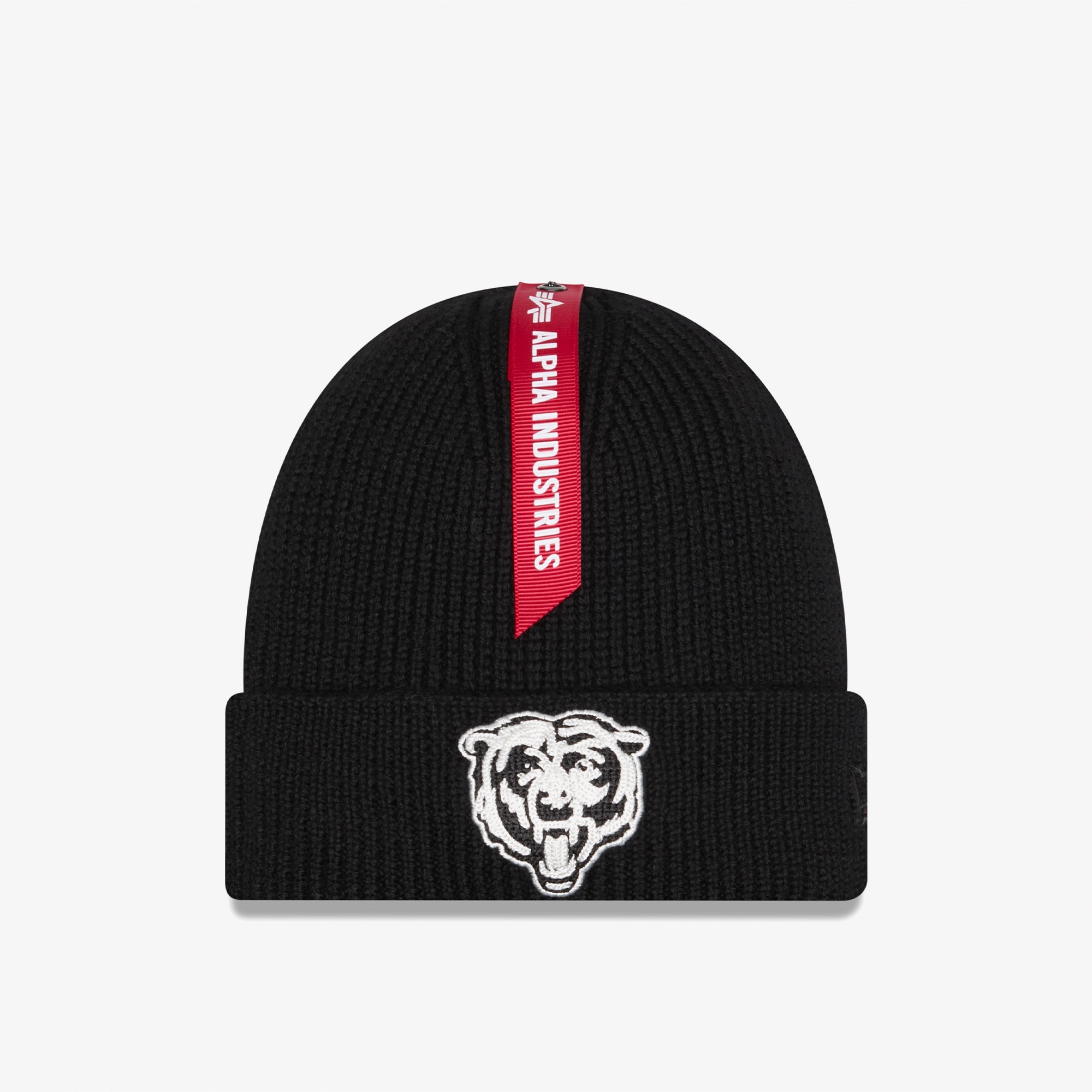 Alpha Industries x New Era Chicago Bears Short Cuff Unisex Siyah Bere