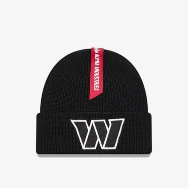  Alpha Industries x New Era Wascom Short Cuff Unisex Siyah Bere