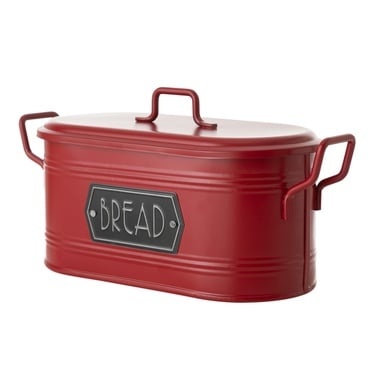  DUBLIN KAPAKLI EKMEK KUTUSU KIRMIZI