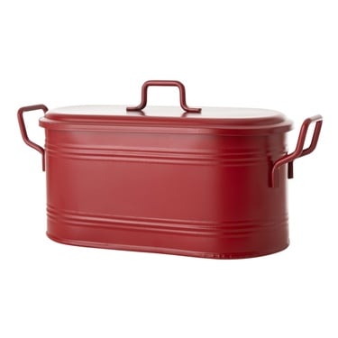  DUBLIN KAPAKLI EKMEK KUTUSU KIRMIZI