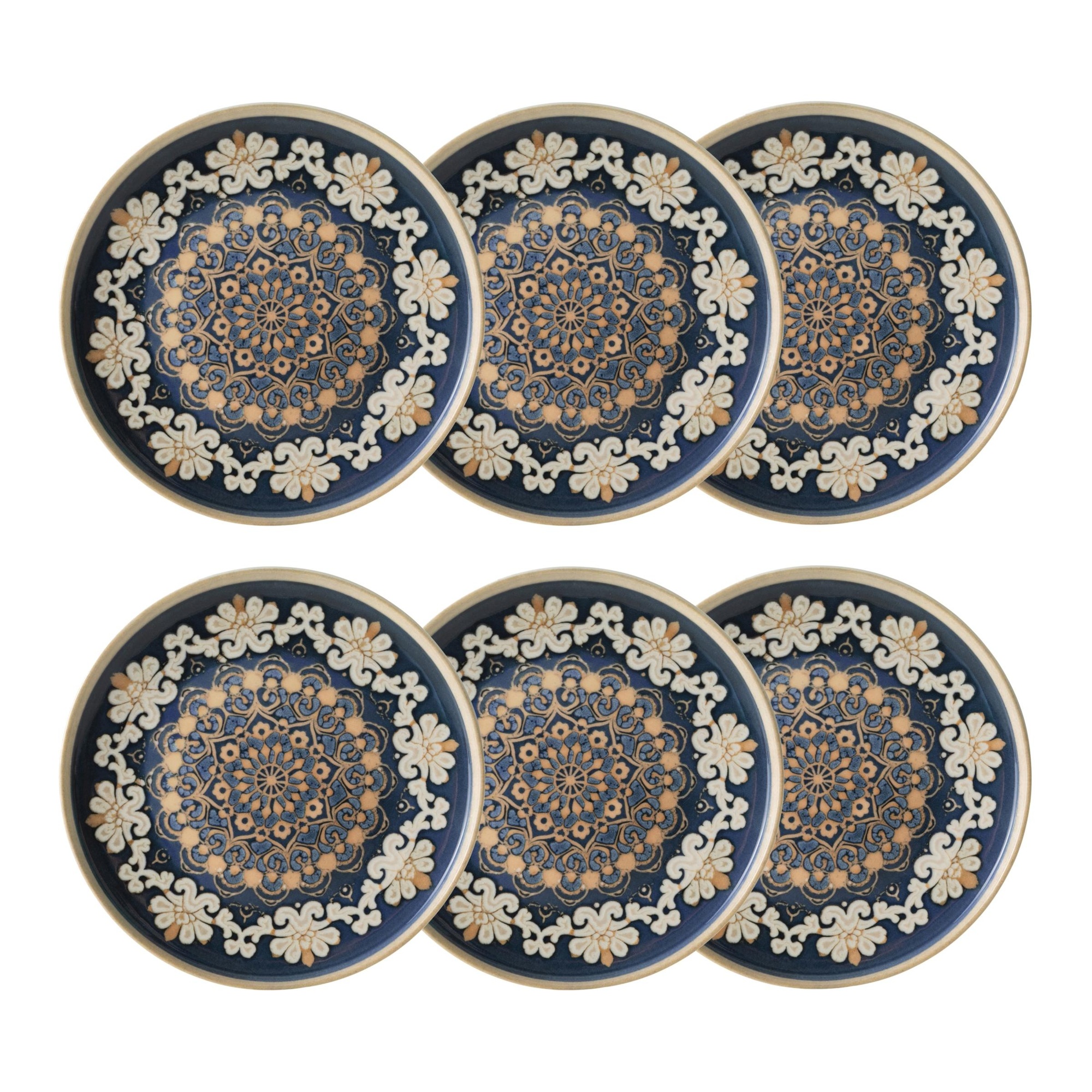 BELİZE PASTA TABAĞI SETİ 21CM -6LI