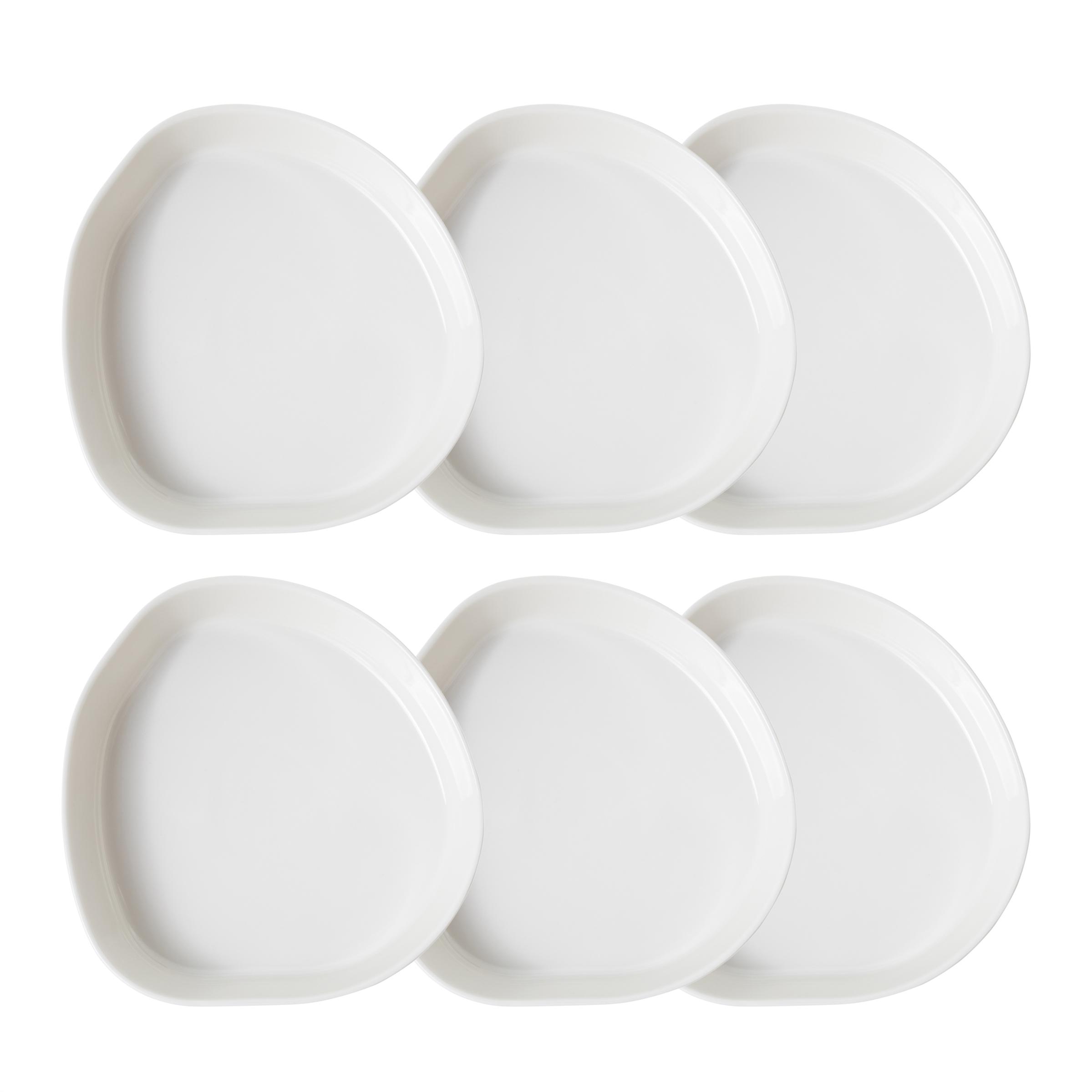  ASPENDOS ÇUKUR TABAK SETİ 21CM - 6LI