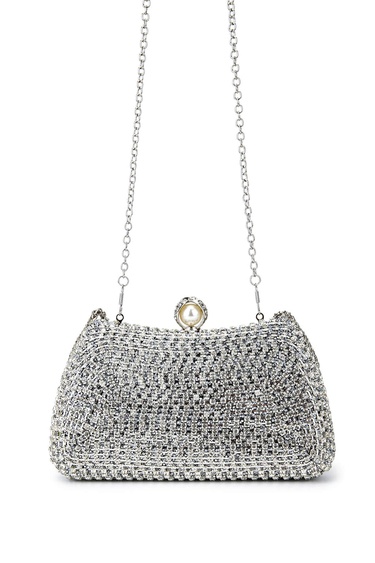  Tamer Tanca Kadın Vegan Gri Abiye Çanta