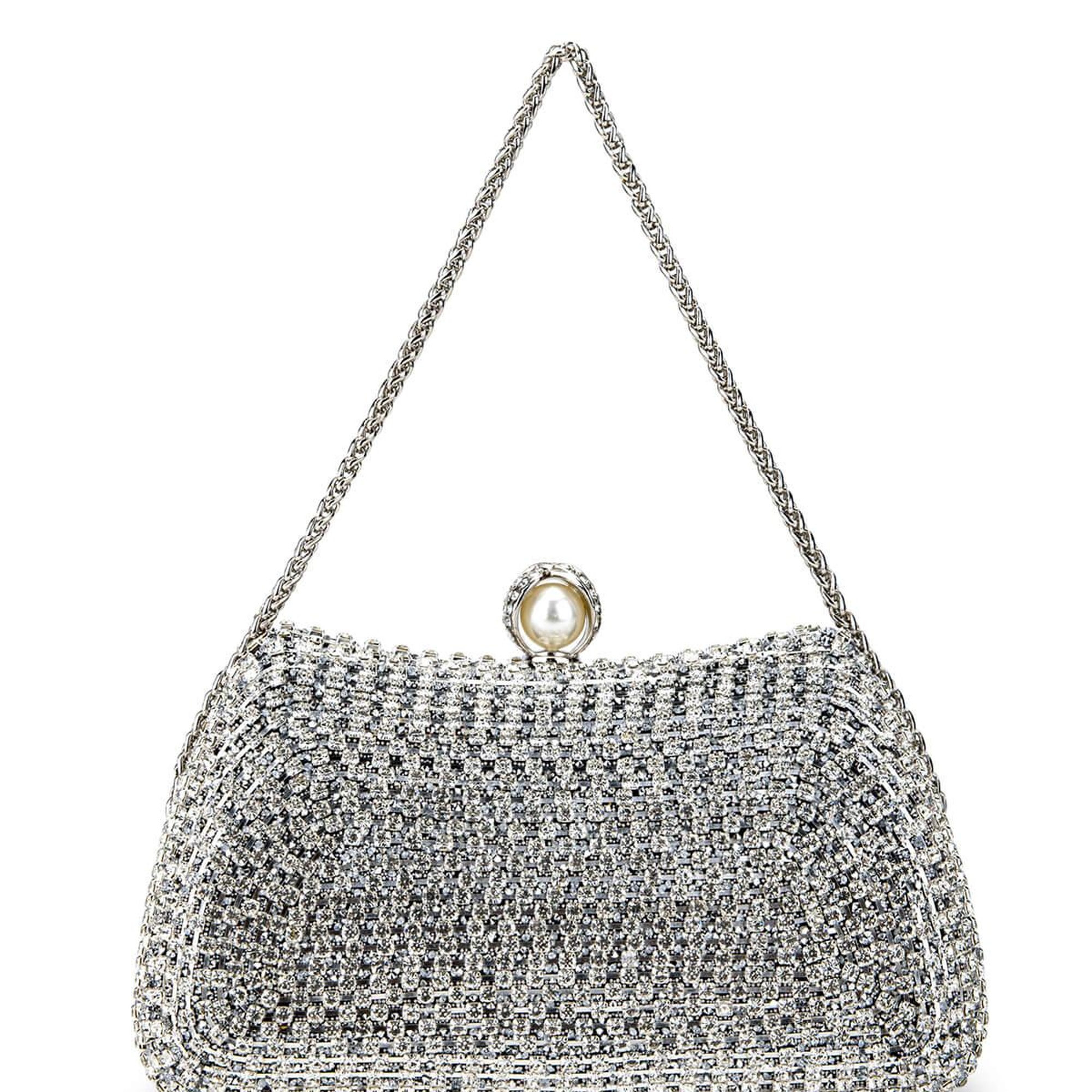 Tamer Tanca Kadın Vegan Gri Abiye Çanta