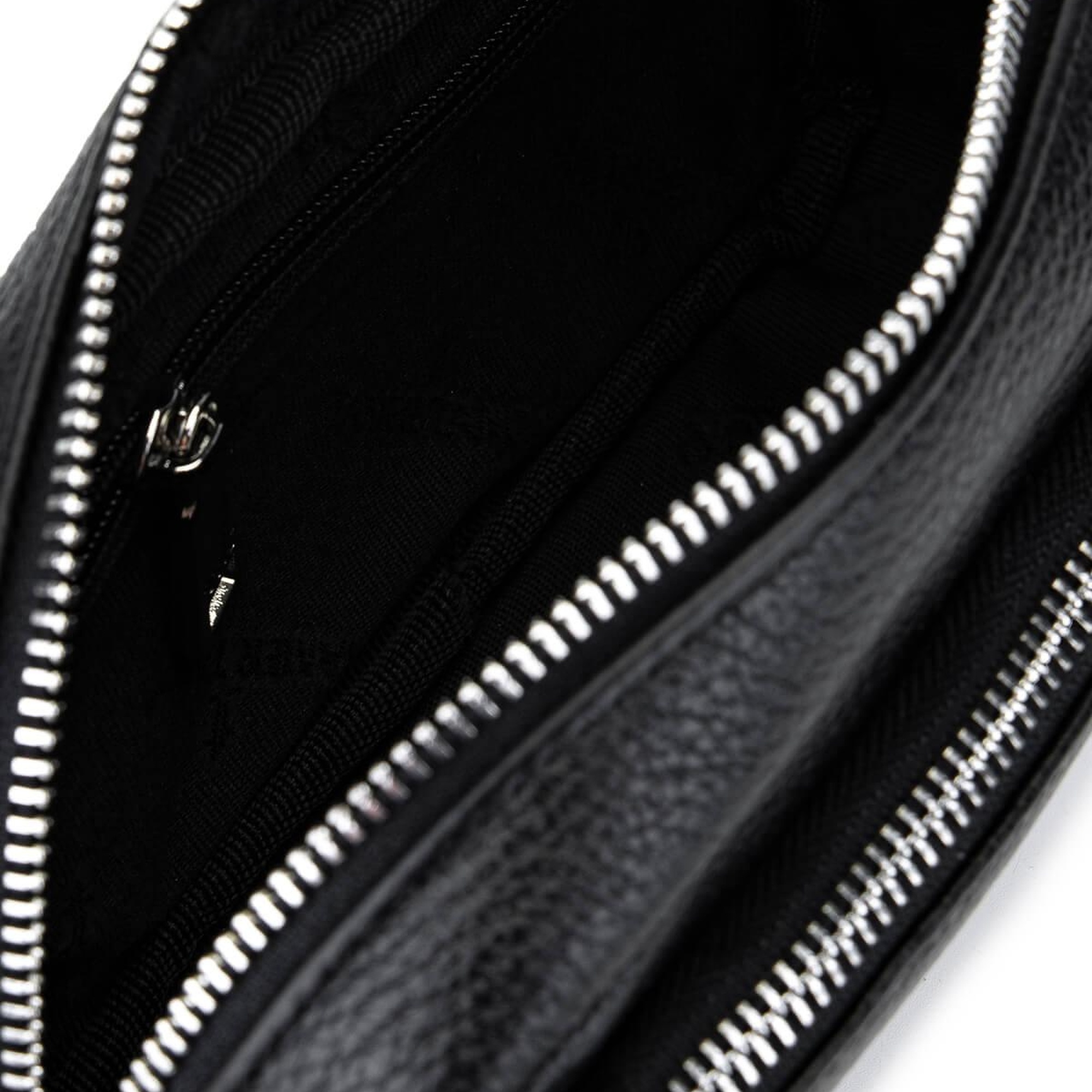 Tamer Tanca Erkek Hakiki Deri Siyah Floter El Çantası