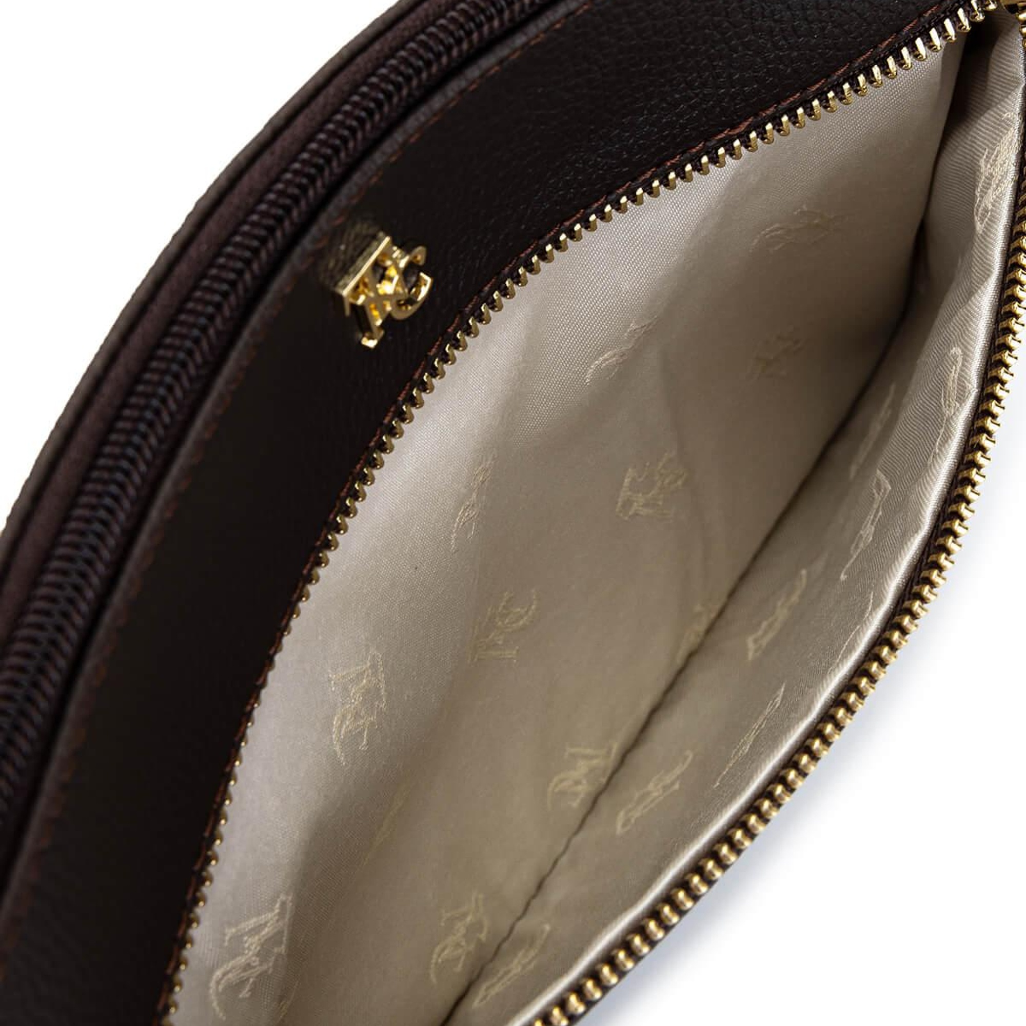 Tamer Tanca Kadın Suni Deri Kahverengi Clutch Çanta