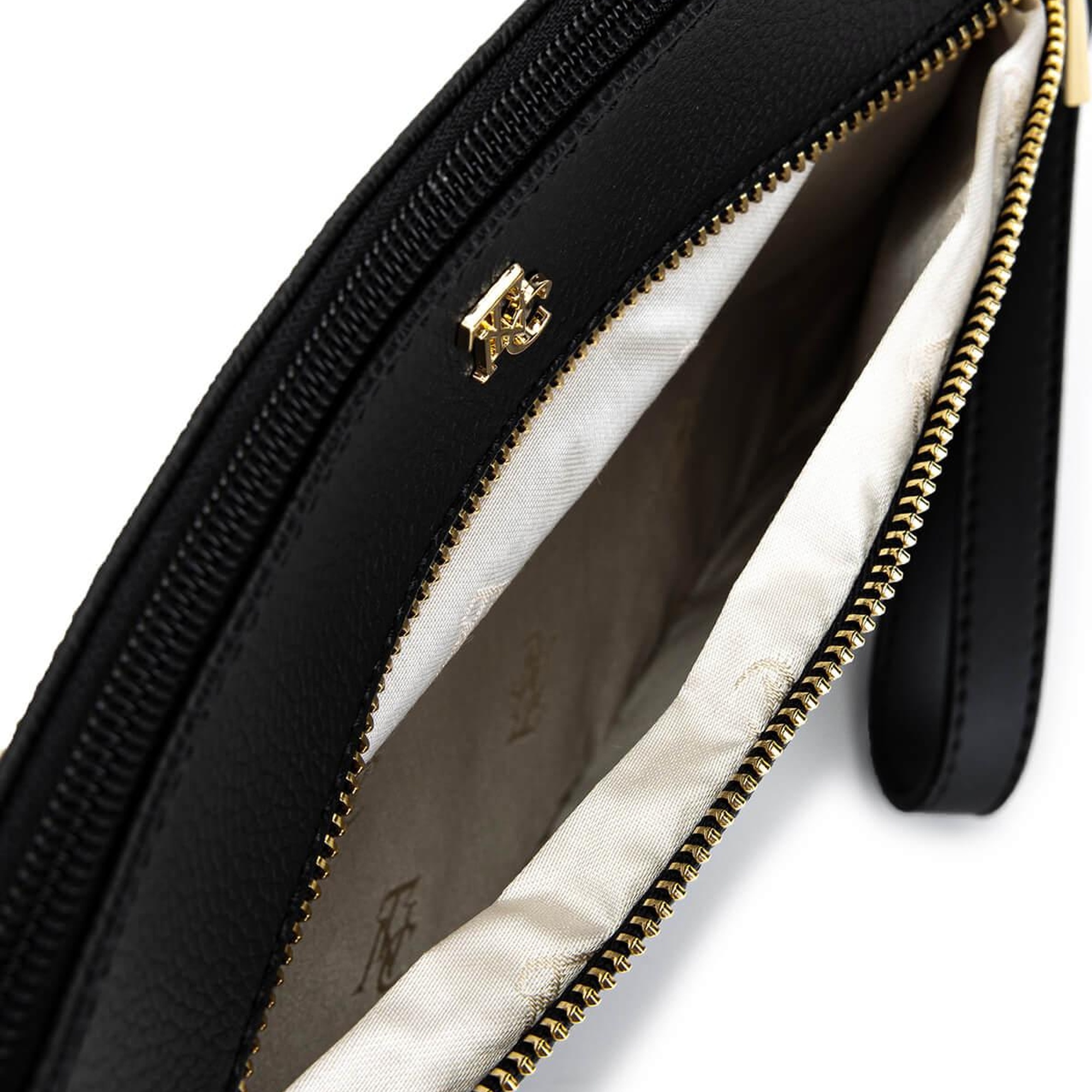 Tamer Tanca Kadın Suni Deri Siyah Clutch Çanta