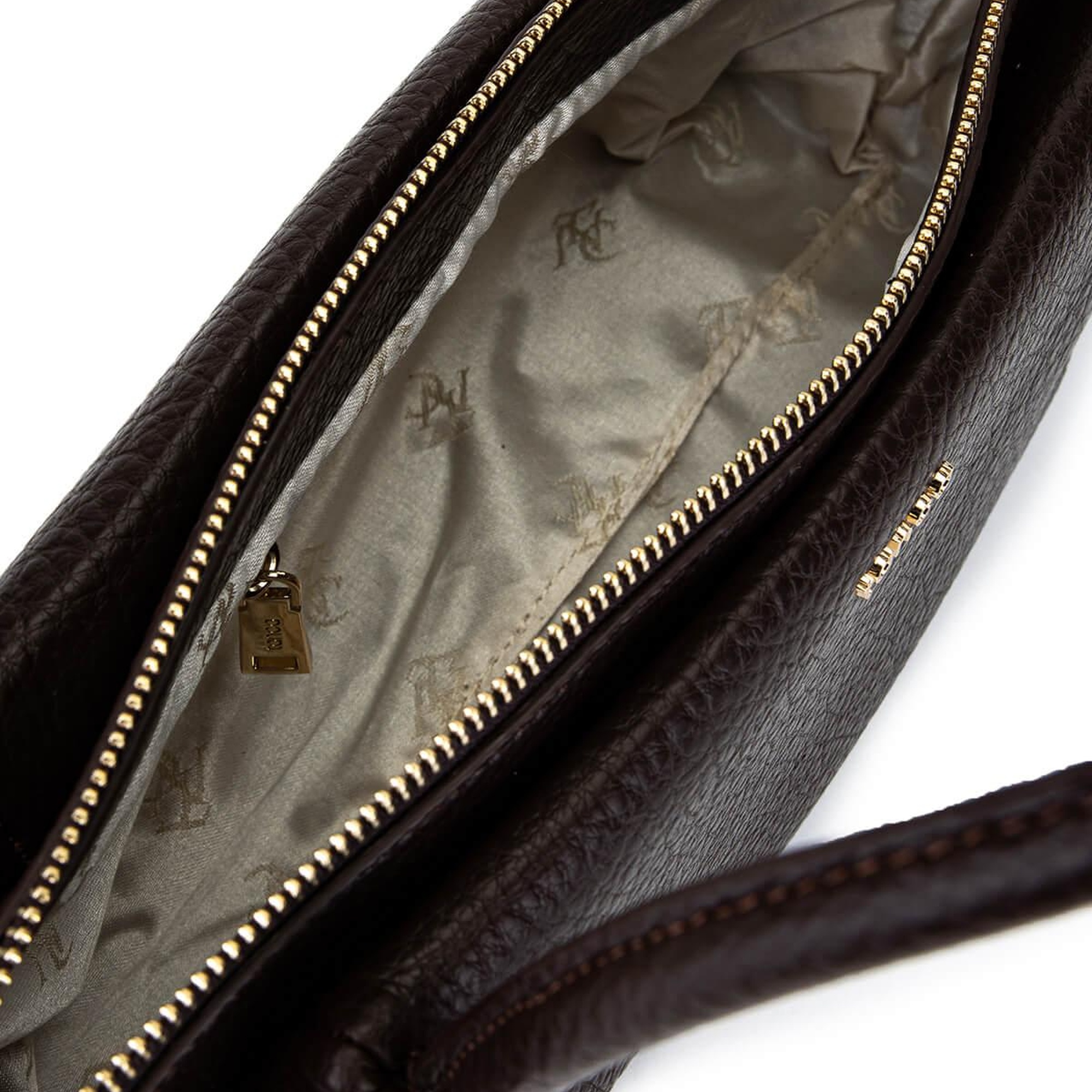 Tamer Tanca Kadın Suni Deri Kahverengi Kol Çantası