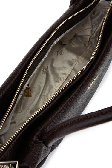  Tamer Tanca Kadın Suni Deri Kahverengi Kol Çantası