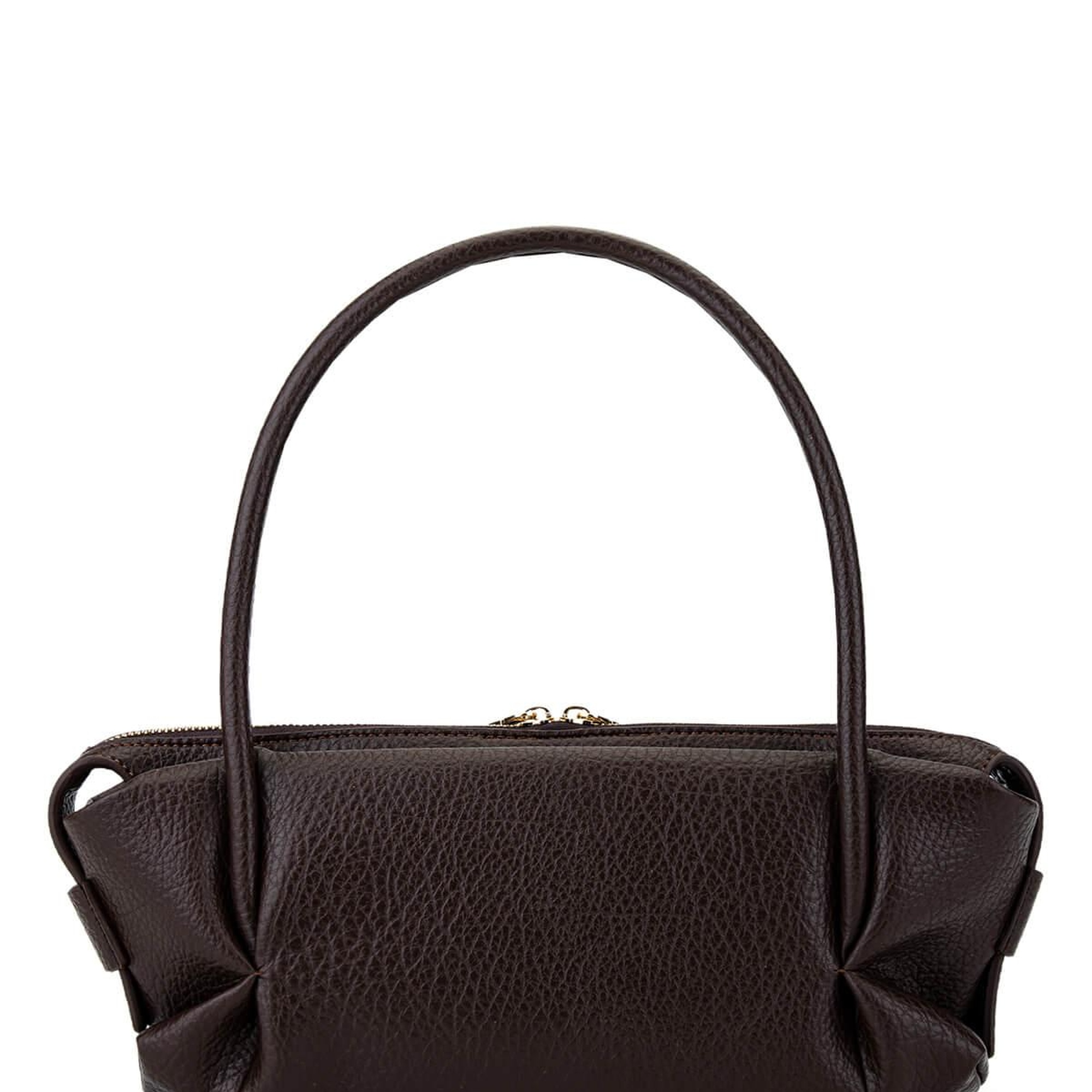 Tamer Tanca Kadın Suni Deri Kahverengi Kol Çantası