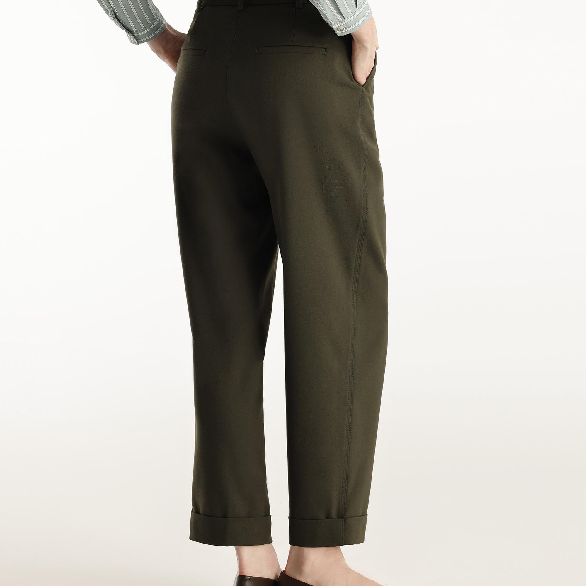 YARGICI Paça Detaylı Pantolon