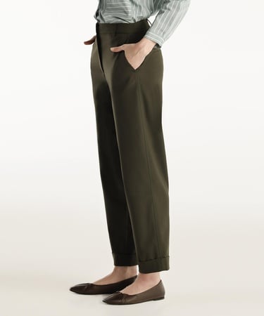  YARGICI Paça Detaylı Pantolon