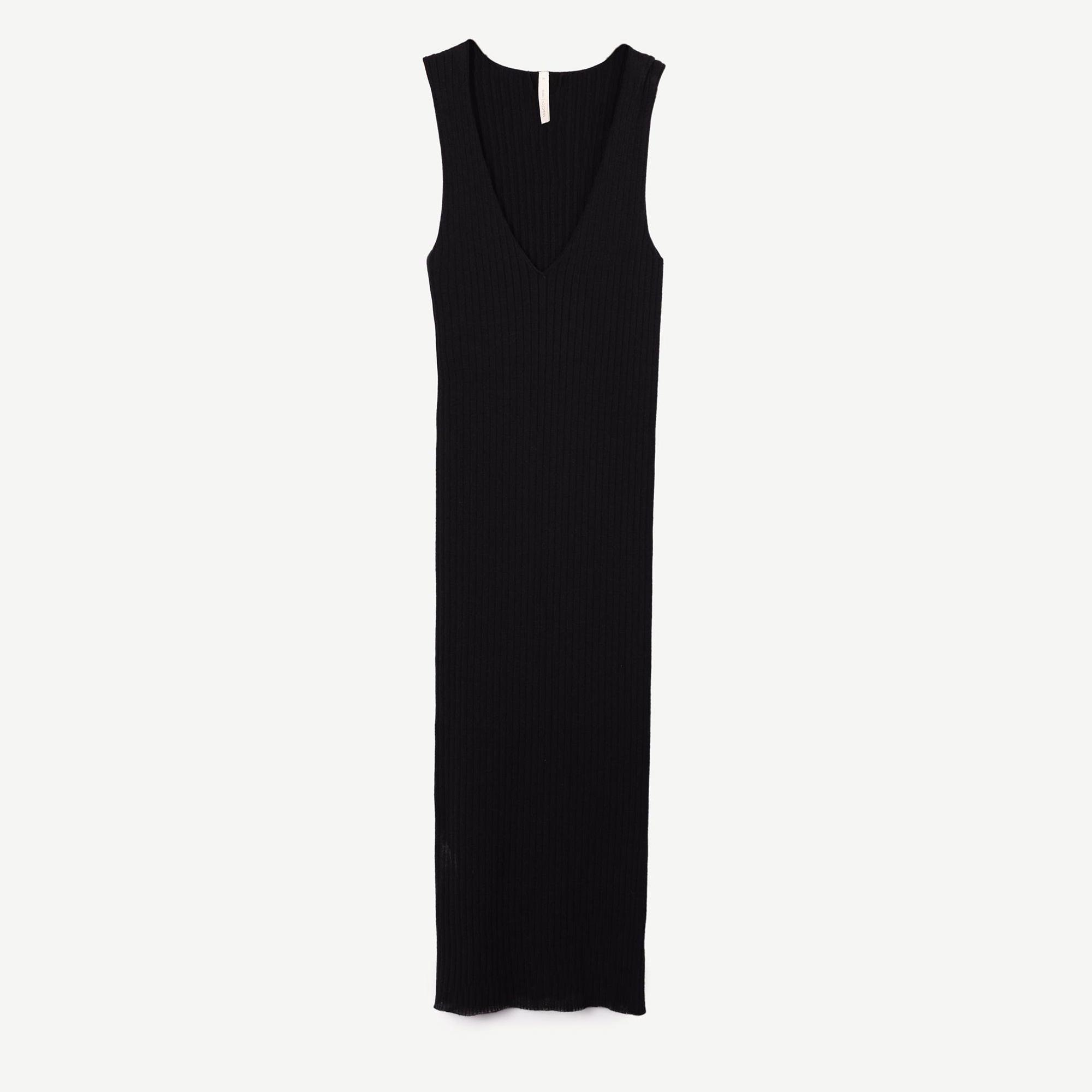 YARGICI V Yaka Seamless Kolsuz Elbise