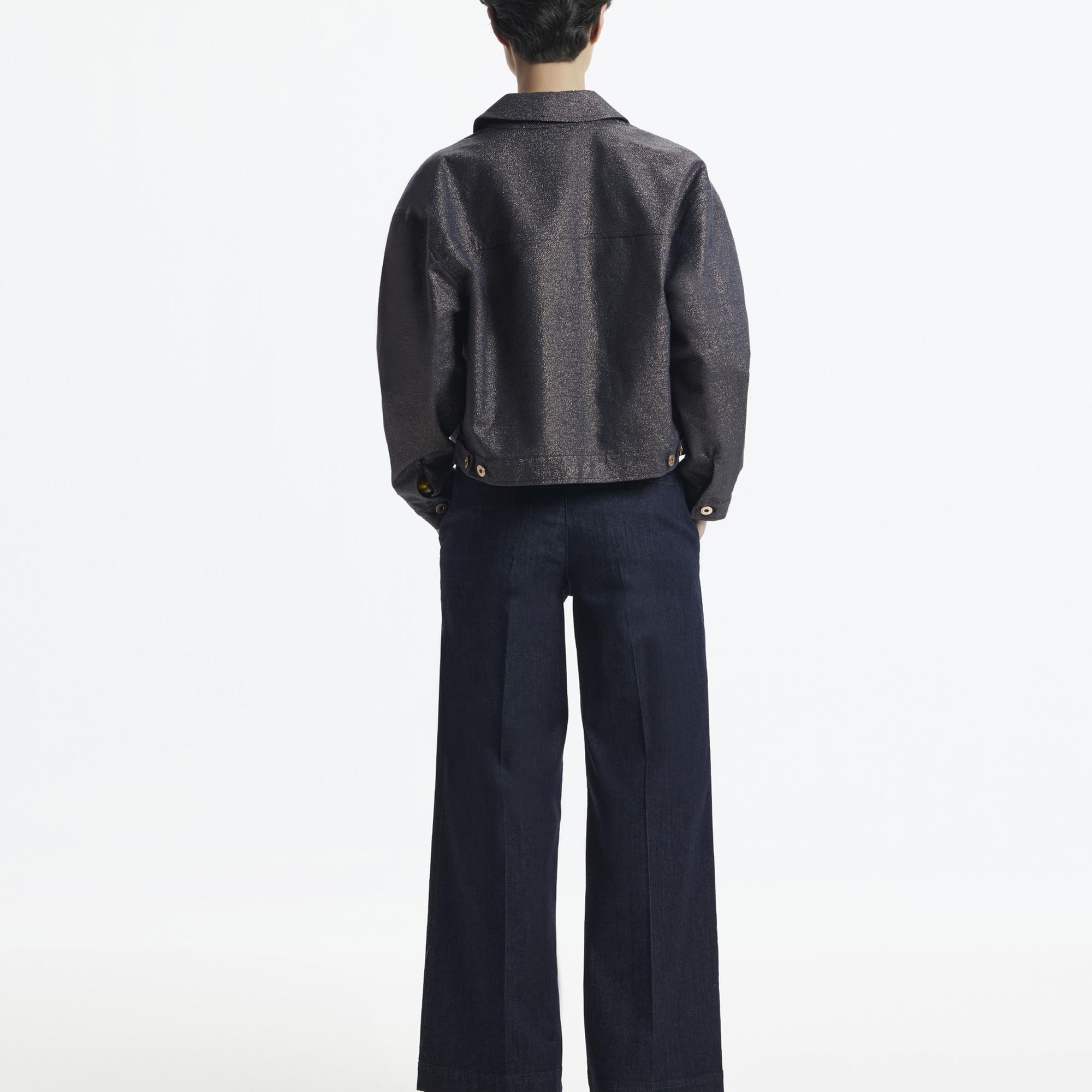 YARGICI Gömlek Yaka Önü Cepli Kısa Ceket