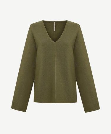  YARGICI Regular V Yaka Uzun Kol Kazak