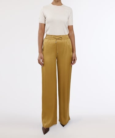  YARGICI Geniş Yüksek Bel Pantolon