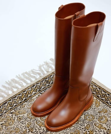  YARGICI Deri Binici Çizmesi