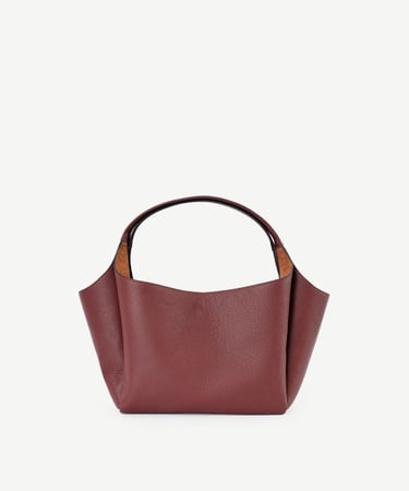  YARGICI Alcantara Astarlı Deri Omuz Çantası