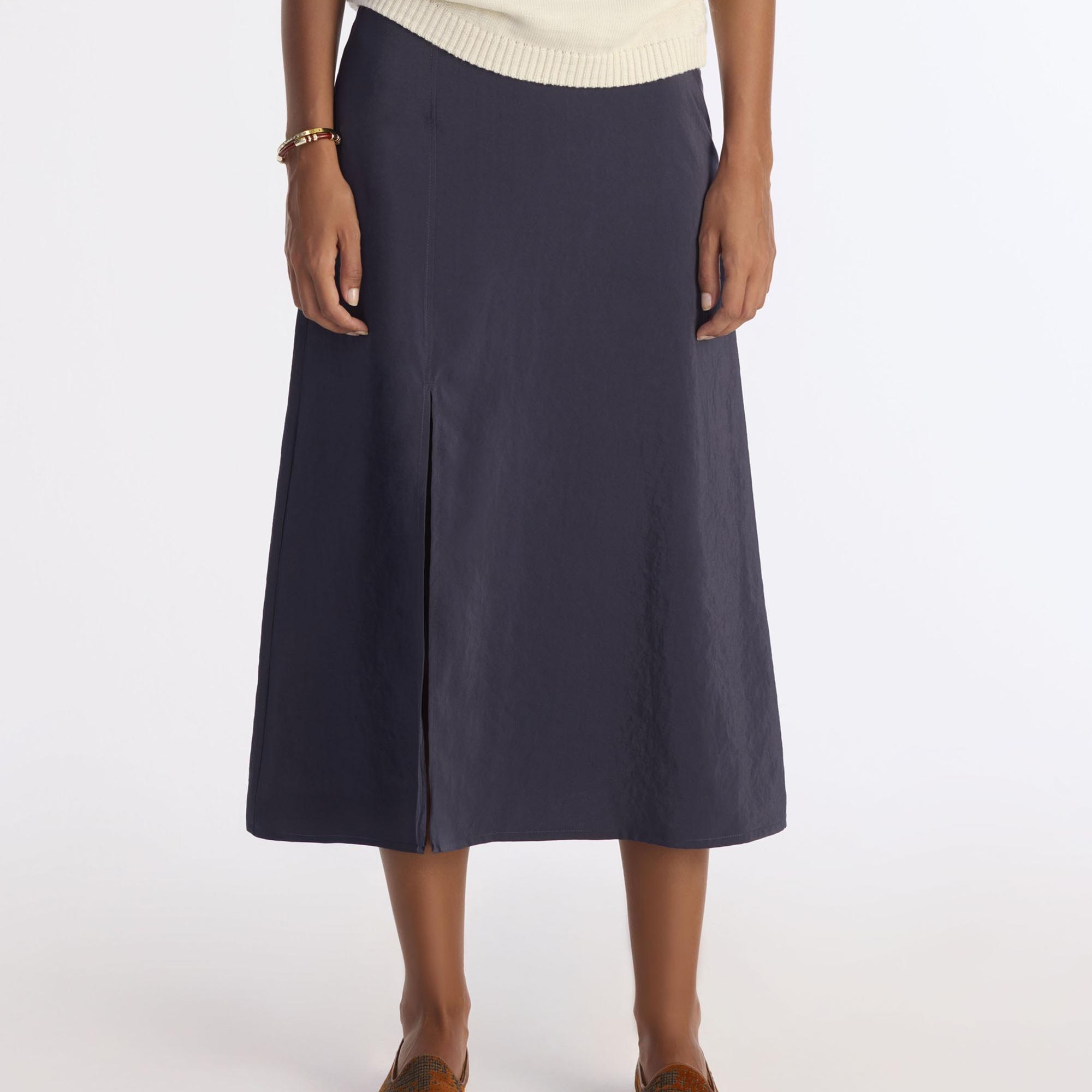 YARGICI A Form Yüksek Bel Etek