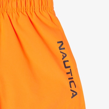  Nautica Çocuk Turuncu Standart Fit Mayo Şort