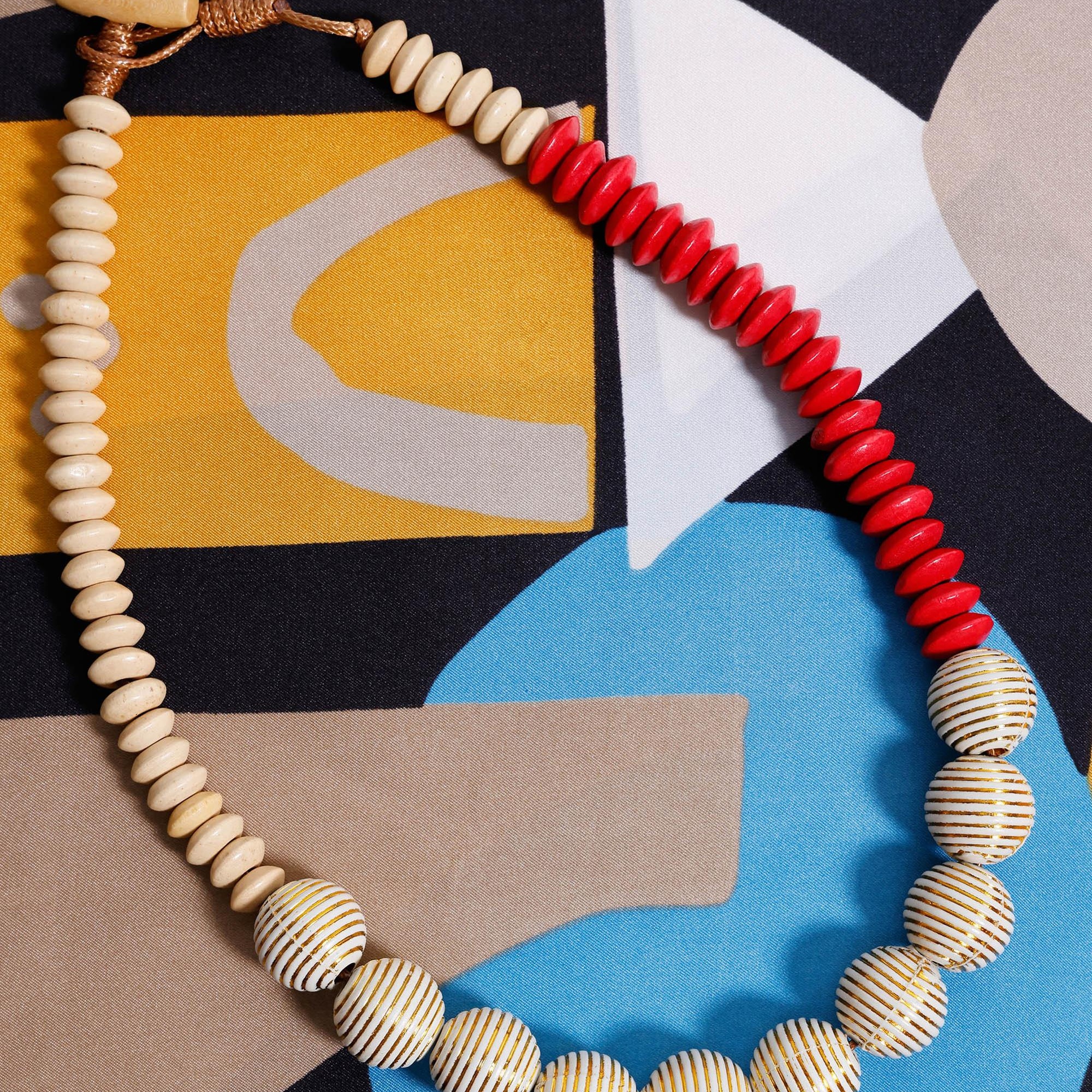 YARGICI Yuvarlak Formlu Uzun Kolye