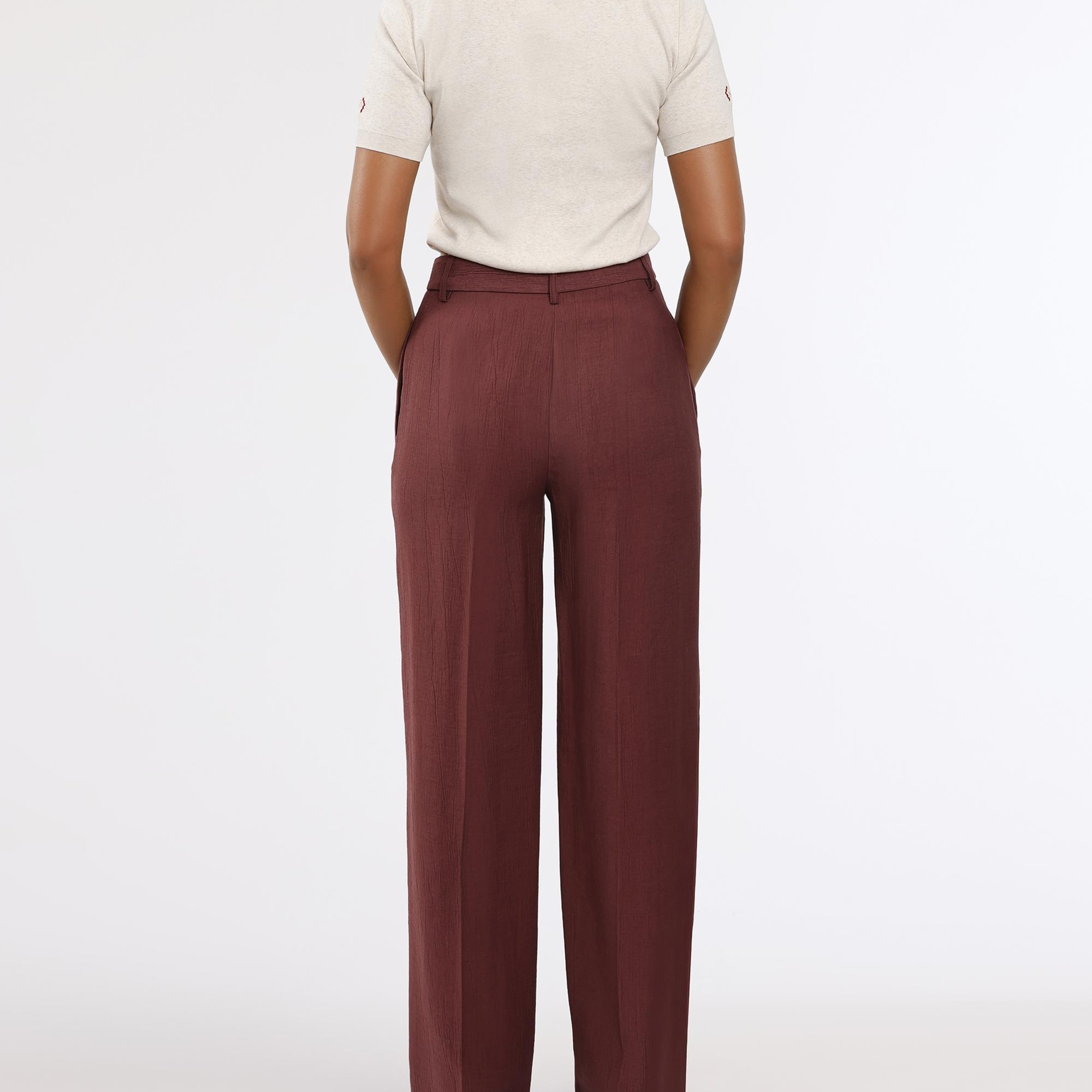 YARGICI Wide Leg Yüksek Bel Pantolon