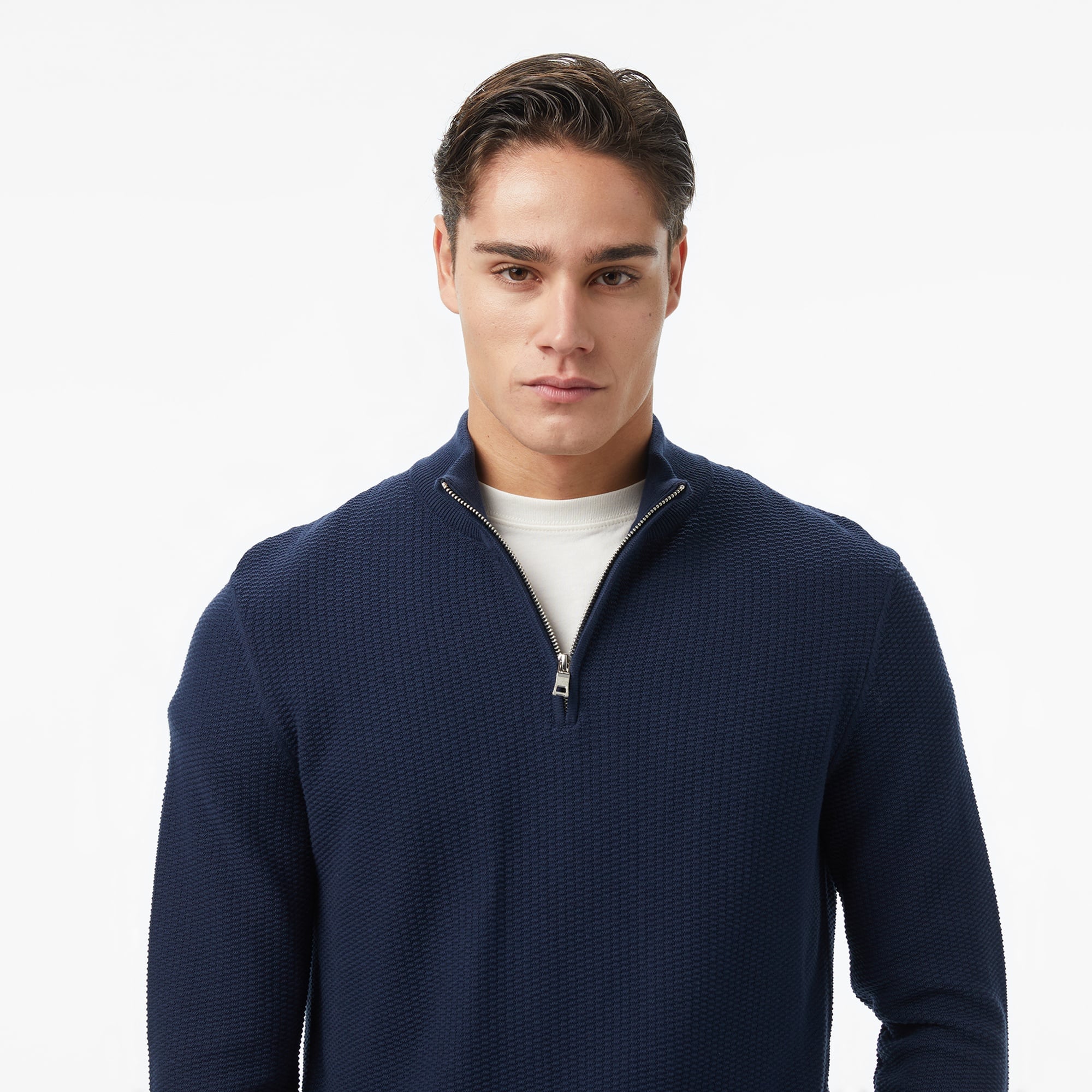 Nautica Erkek Lacivert Classic Fit Kazak