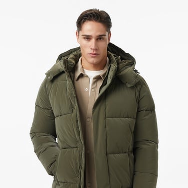  Nautica Erkek Yeşil Regular Fit Mont