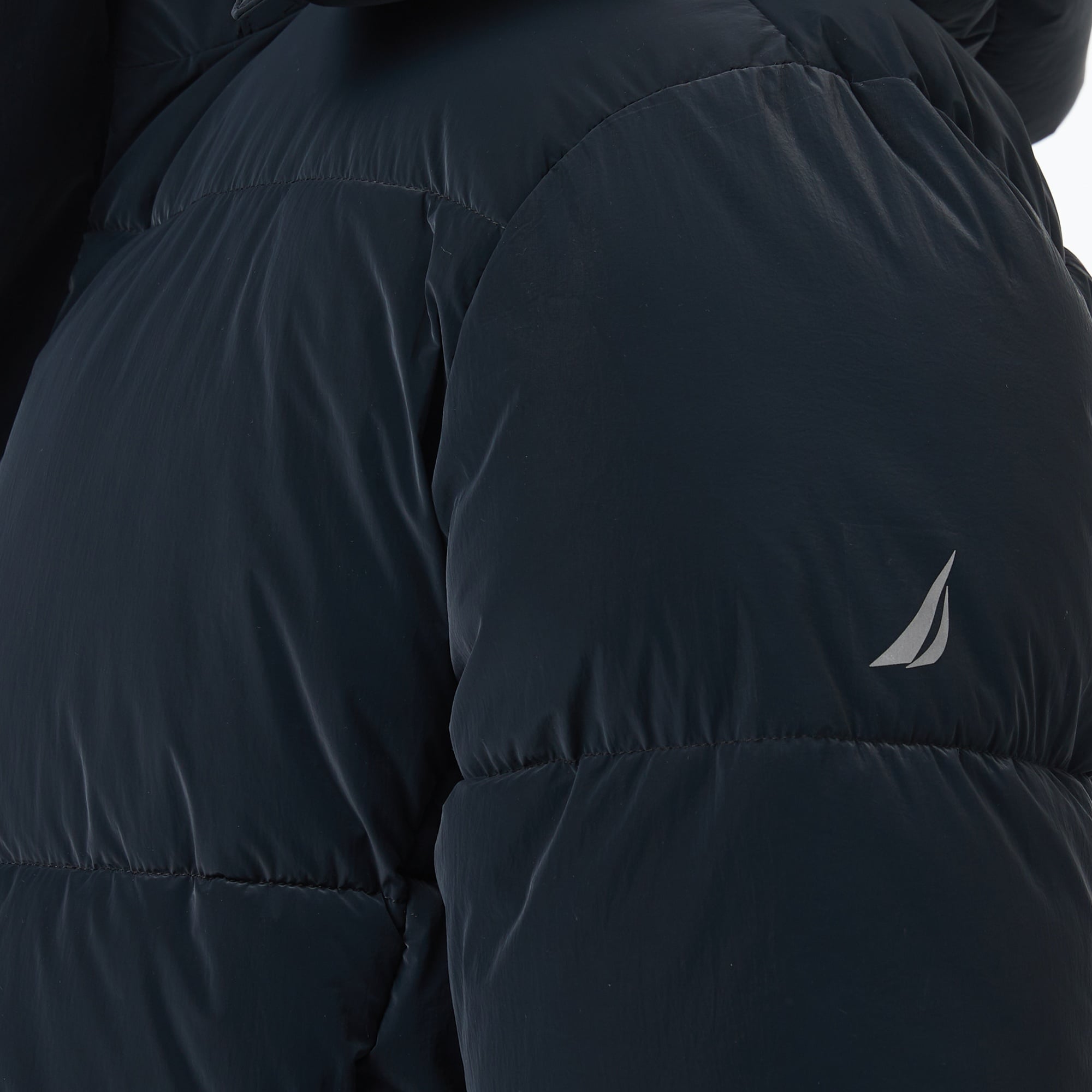 Nautica Erkek Siyah Regular Fit Mont