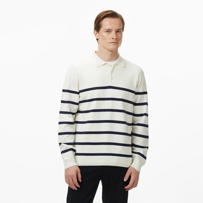  Nautica Erkek Krem Regular Fit Kazak