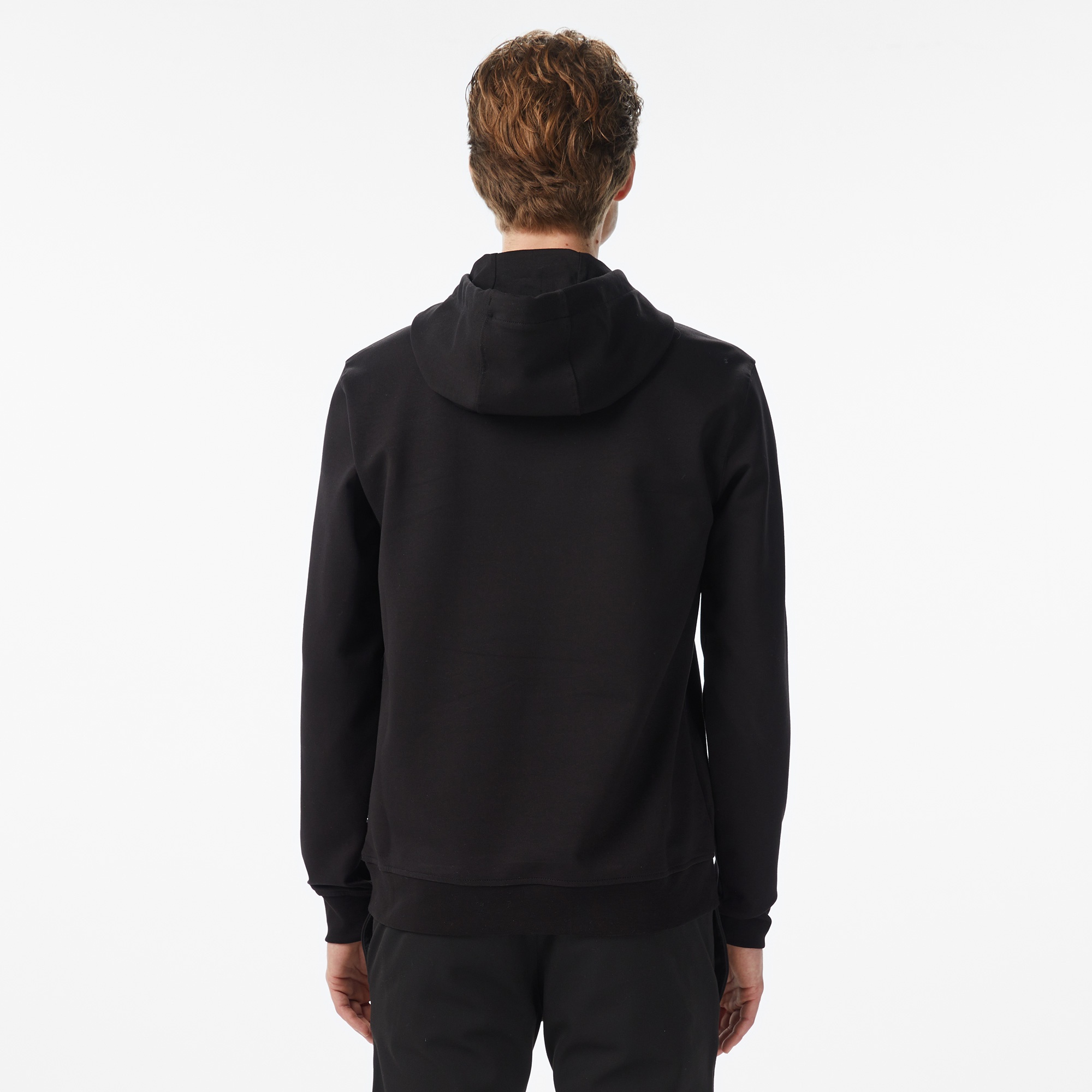 Nautica Erkek Siyah Classic Fit Kapüşonlu Sweatshirt