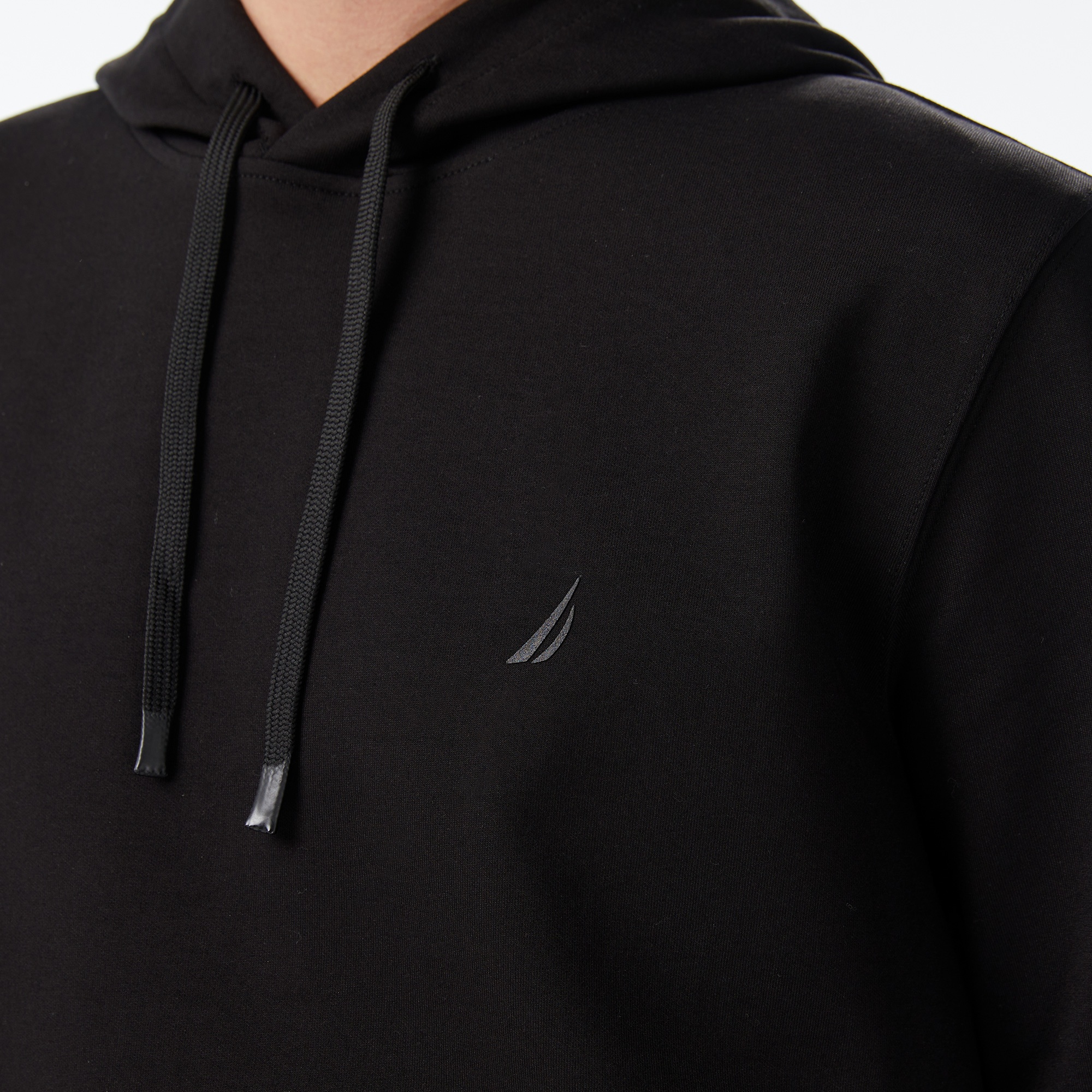 Nautica Erkek Siyah Classic Fit Kapüşonlu Sweatshirt