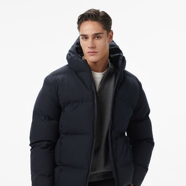  Nautica Erkek Siyah Regular Fit Mont