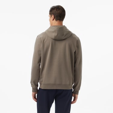  Nautica Erkek Kahverengi Classic Fit Kapüşonlu Sweatshirt
