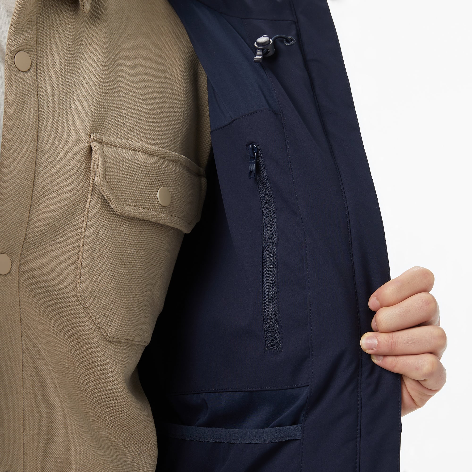 Nautica Erkek Lacivert Regular Fit Mont