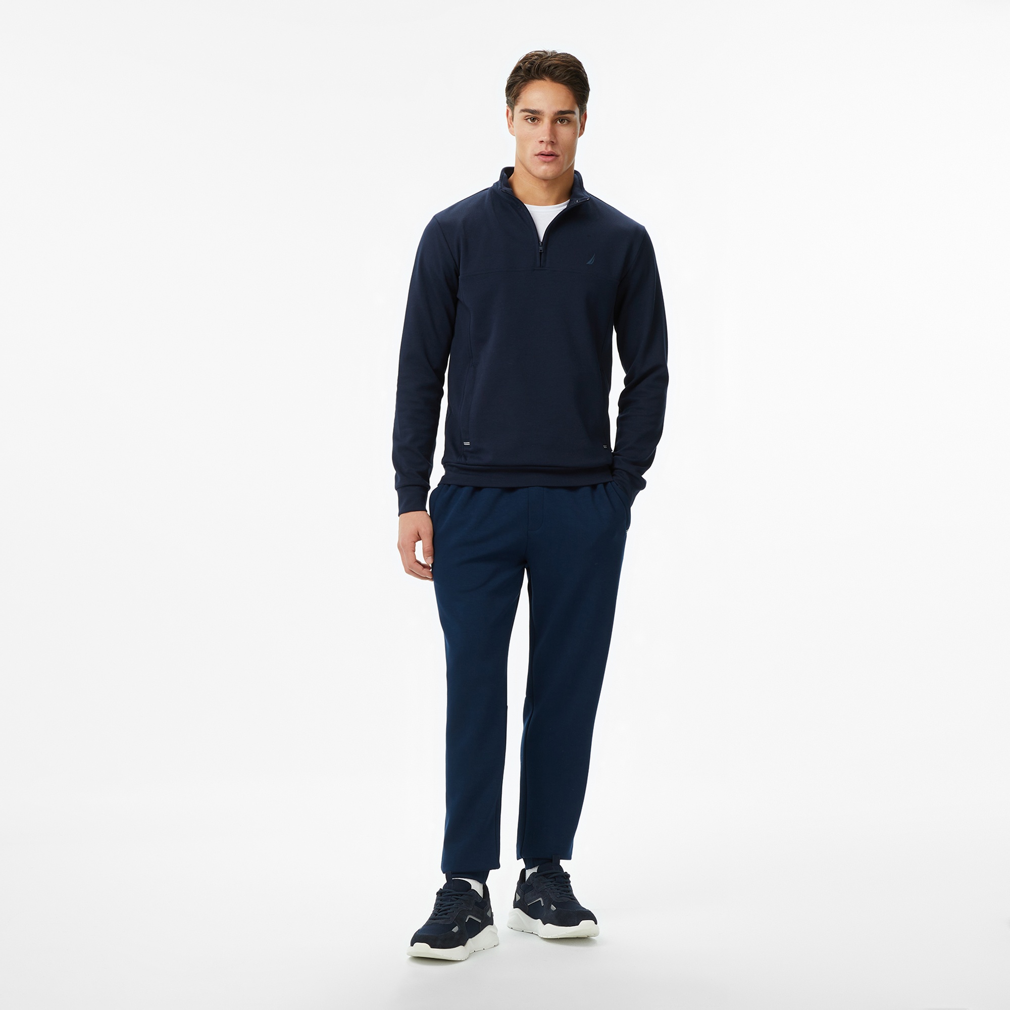 Nautica Erkek Lacivert Classic Fit Sweatshirt