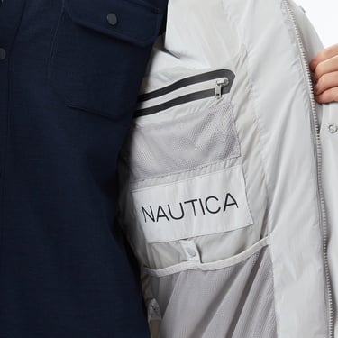  Nautica Erkek Gri Regular Fit Mont