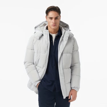  Nautica Erkek Gri Regular Fit Mont