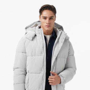  Nautica Erkek Gri Regular Fit Mont