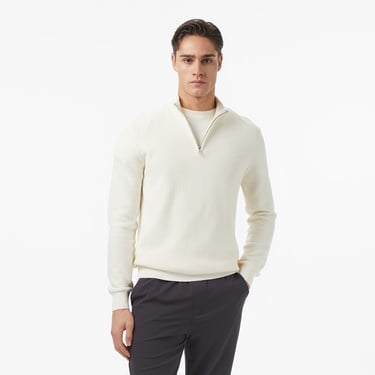  Nautica Erkek Krem Classic Fit Kazak