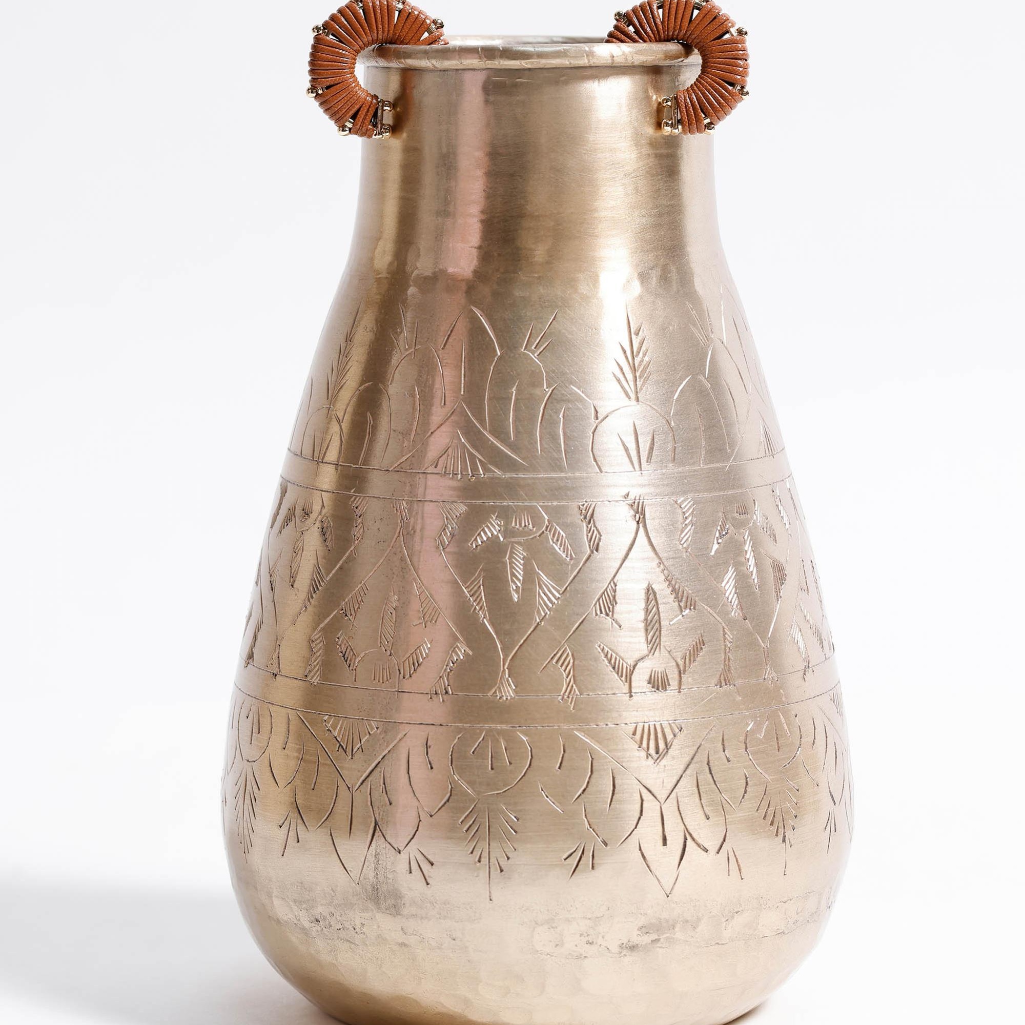 YARGICI Suni Deri Detaylı Halka Küpe