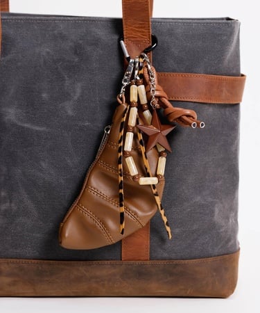  YARGICI Çanta Detaylı Charm Anahtarlık